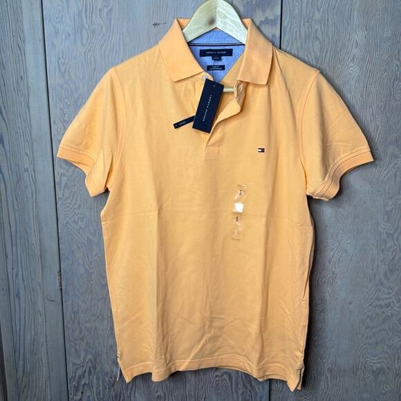 Tommy Hilfiger Other - NWT Men’s Tommy Hilfiger Orange With Tommy Hilfiger Logo Polo Shirt Size Small